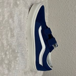 Kids Navy Blue Vans